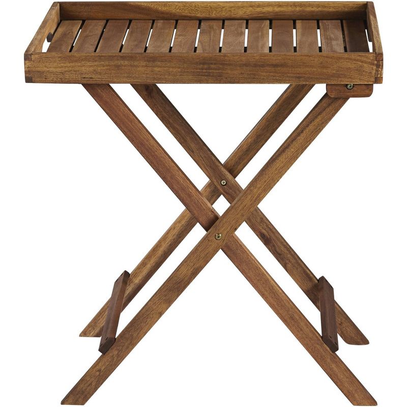 La Sola 3pc Metal Bistro Set - Black/Bronze - Christopher Knight Home