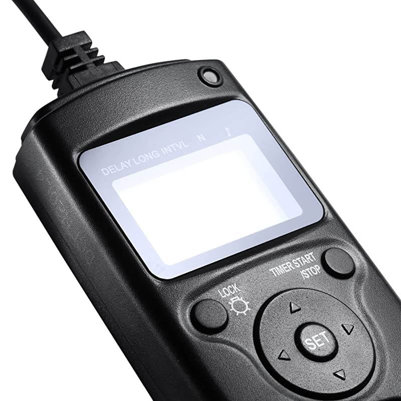 6in1 Timer Shutter Release for Canon 700D 650D 550D 60D5D MarkIII 6D 70D 7D MarkIINikon D4 D300s D700 D800D90 D7100 D600 D5300 D610 D5100 D3200 D3100Sony A7 A7S A7R A5000 A5100 A6000