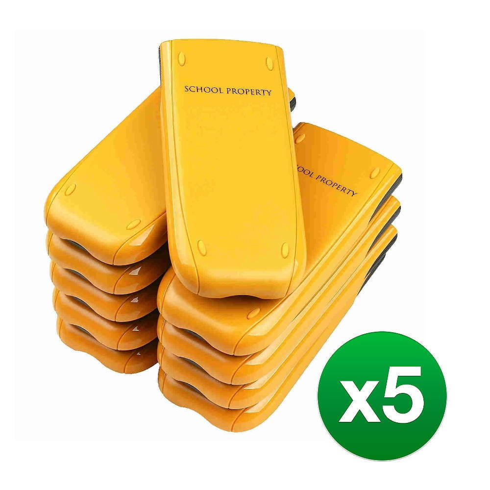 Texas Instruments 84PL/TPK/1L1/B (5-Pack) Texas Instruments TI 84+ Graphing Calculators Teacher Pack - 8 Line(s) - 16 Character(s) - 10 / Pack