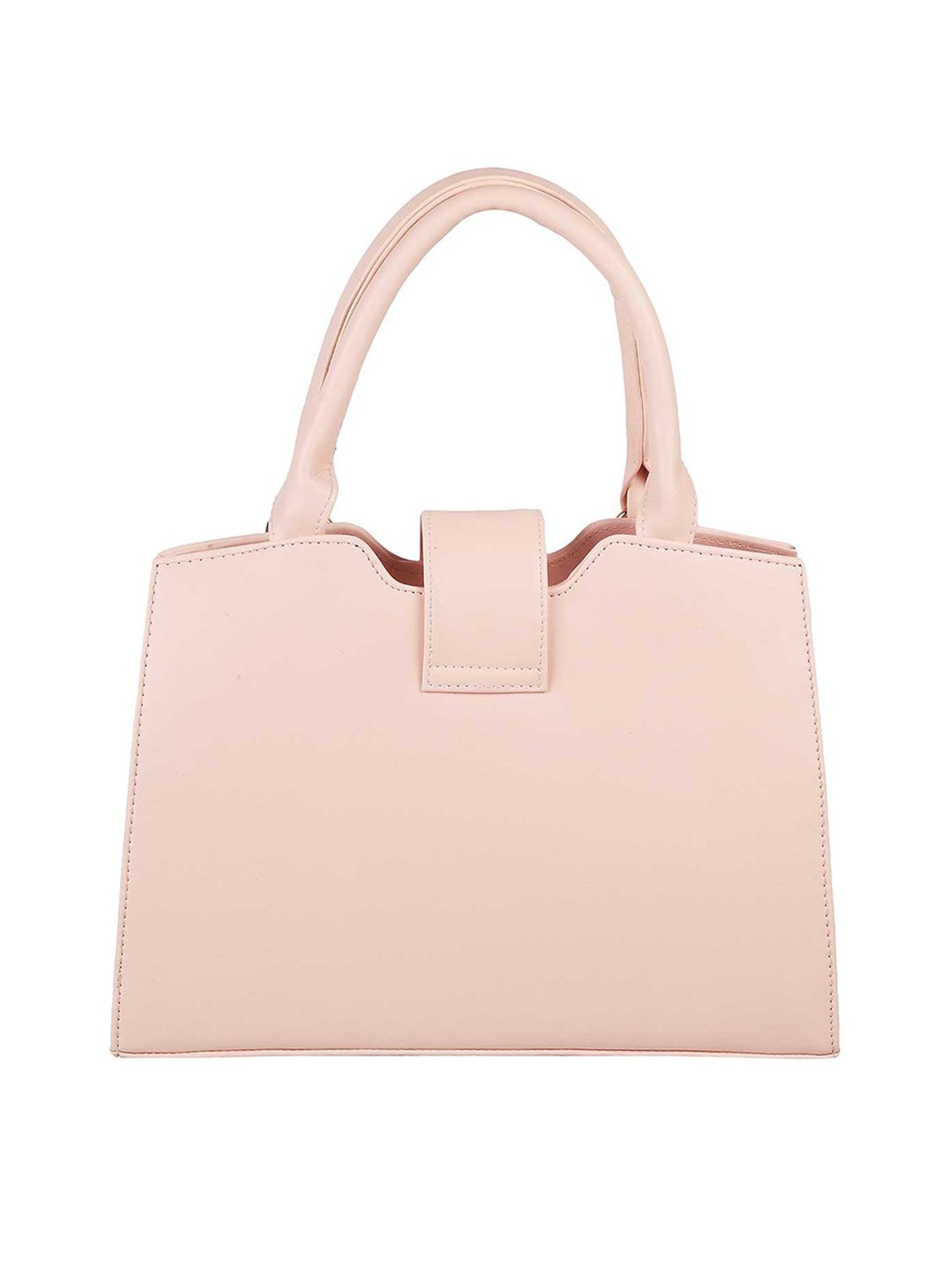 Mochi Pink Floral Satchel Handbag