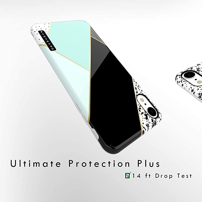 XR Case Watercolor, Akna GripTight Series High Impact Silicon Cover with Ultra Full HD Graphics for XR (Design 102526-US)