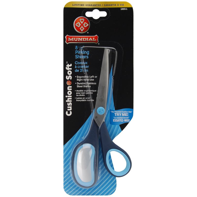 Mundial CushionSoft Dressmaker Shears 8.5"-Serrated Bottom Blade