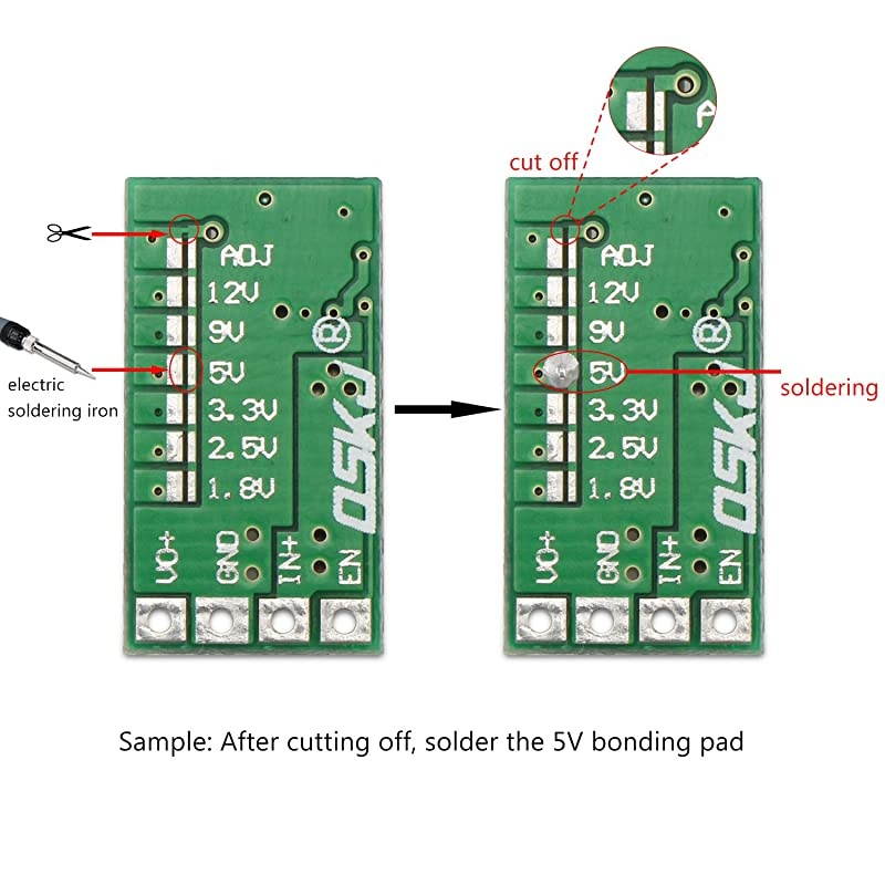 5v Regulator,  5pcs Mini Voltage Reducer DC 4.5-24V 12V 24V Step Down to 5V Buck Converter Board 3A Volt Step-Down Transformer Power Supply Module