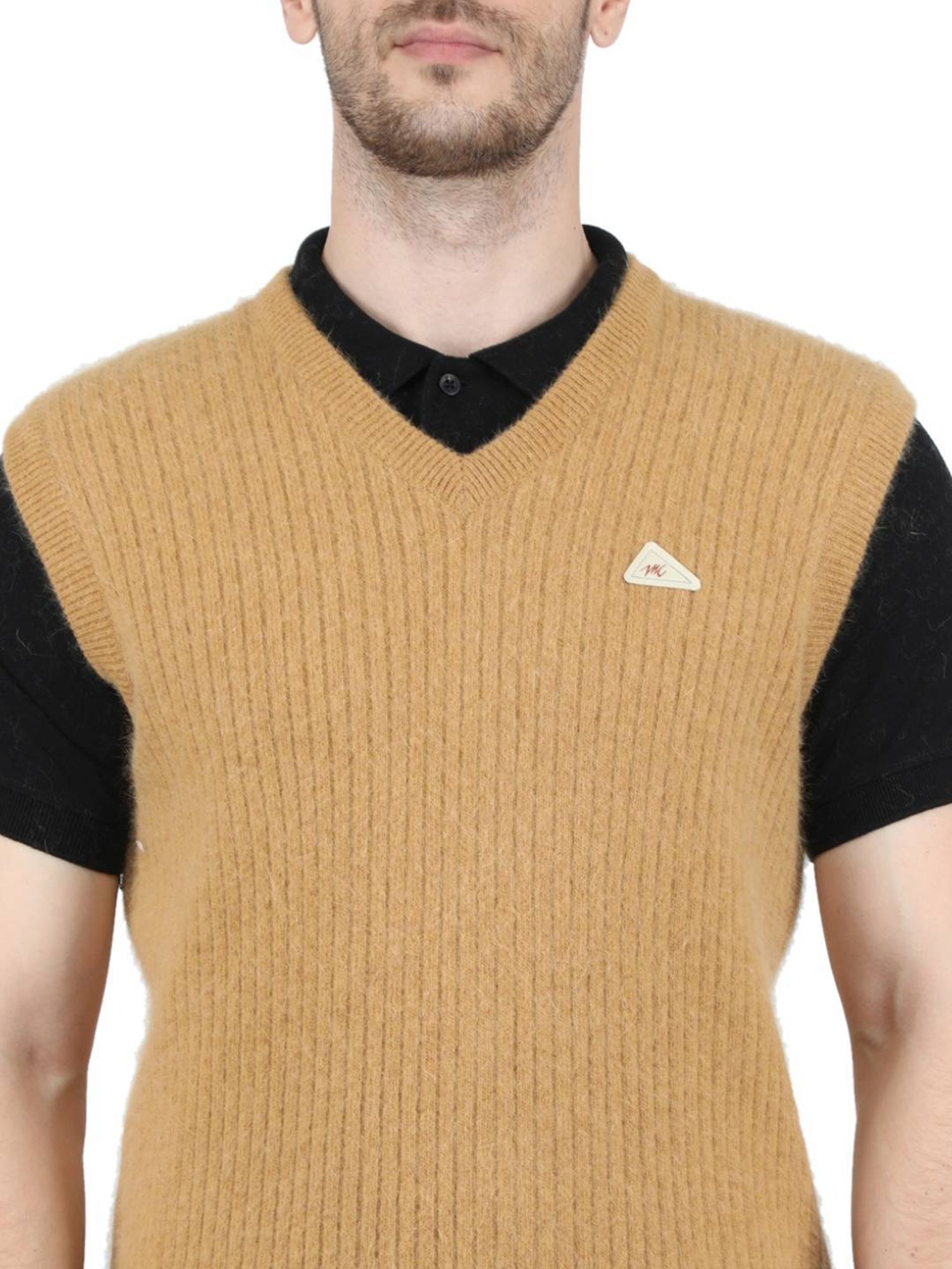 Monte Carlo Camel Regular Fit Sweater