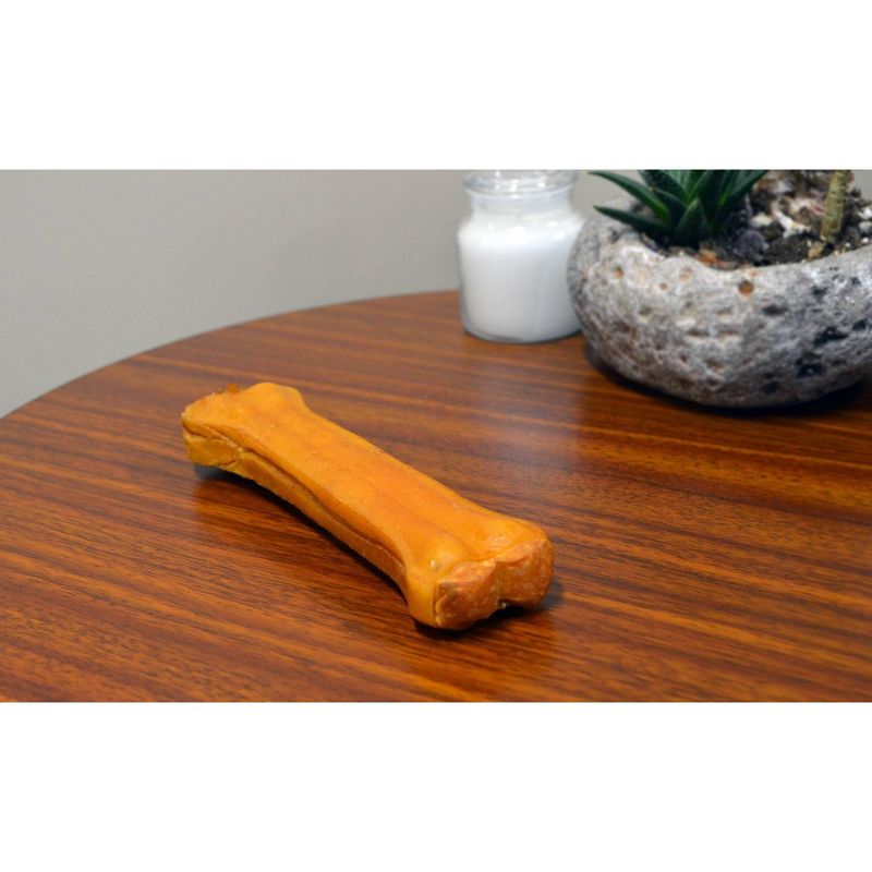 Nutri Chomps Pork Chomps Roasted Pressed Bone Chewy Treat Dog Treats - 5.44oz