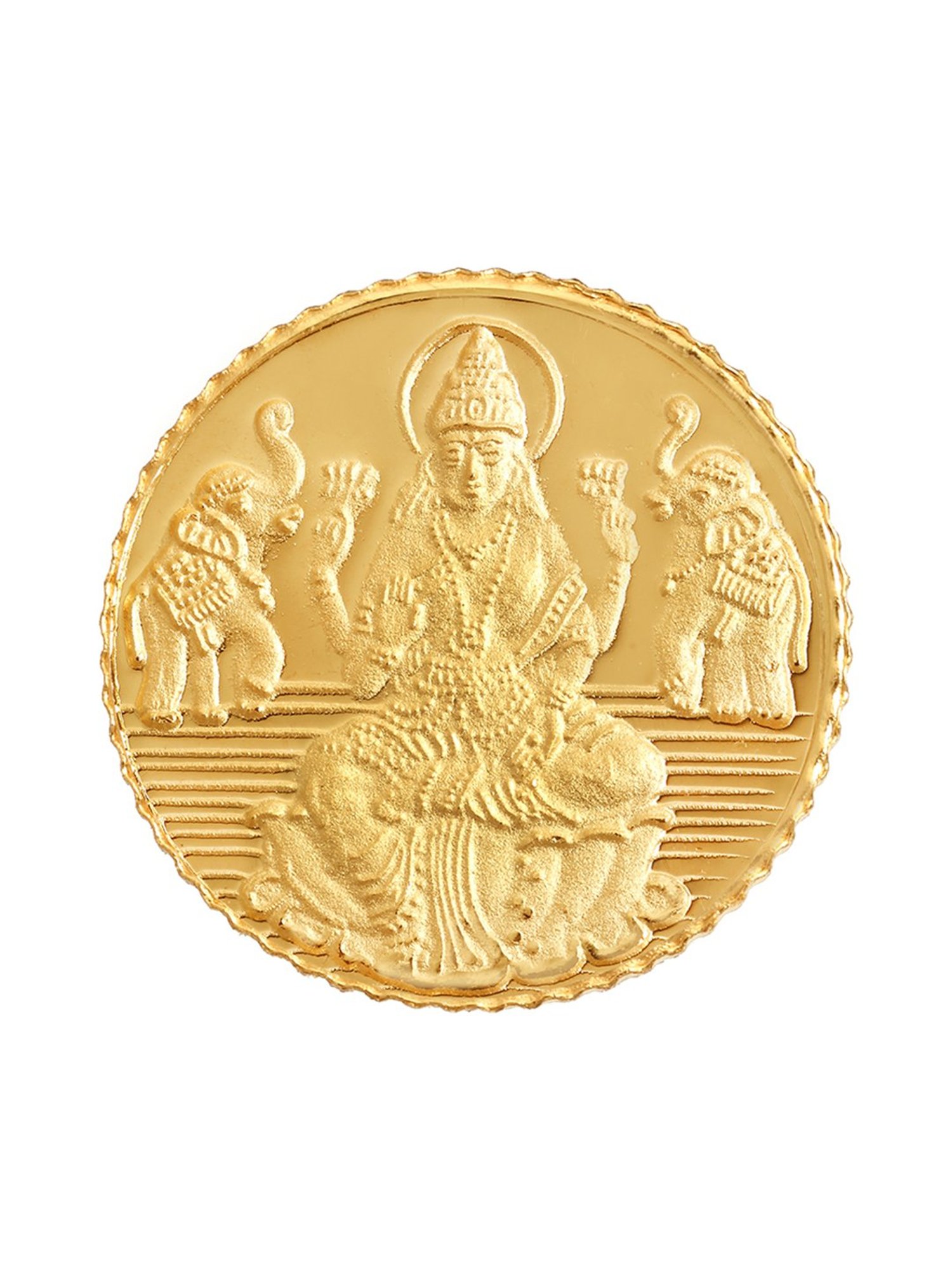 Bangalore Refinery Goddess Lakshmi 24k (999) 8gm Gold Coin