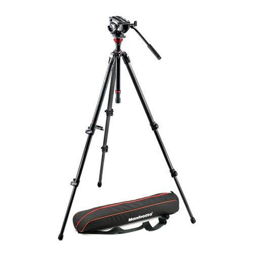 Manfrotto MVH500AH Head with 755CX3 Legs and Bag