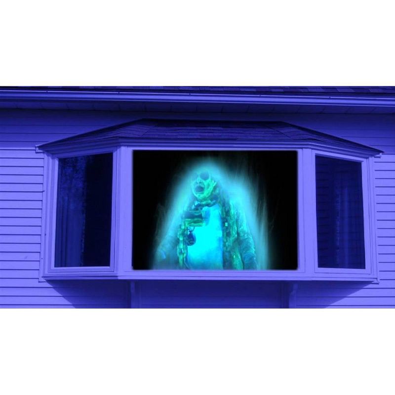 Rite Lite 11.5" Traditional Style LED Battery Powered Hanukkah Menorah - White/Blue