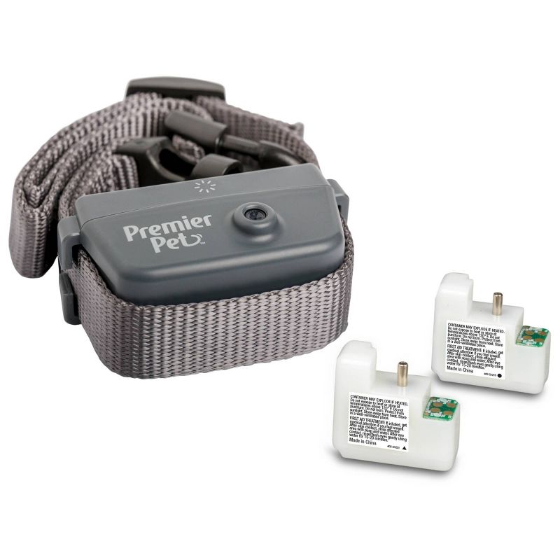 Premier Pet Spray Bark Adjustable Dog Collar - Black