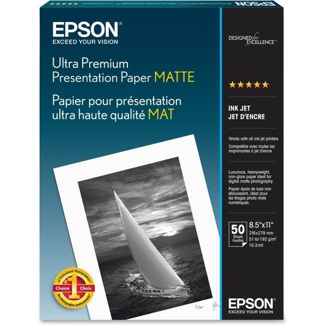 Epson PAPER, ARCHIVAL MATTE, LETTER SIZE,