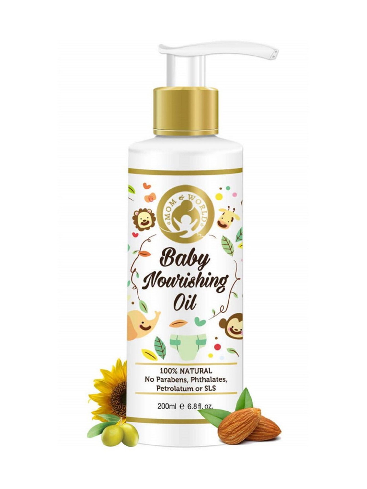 Mom & World Baby Nourishing Oil - 200 ml