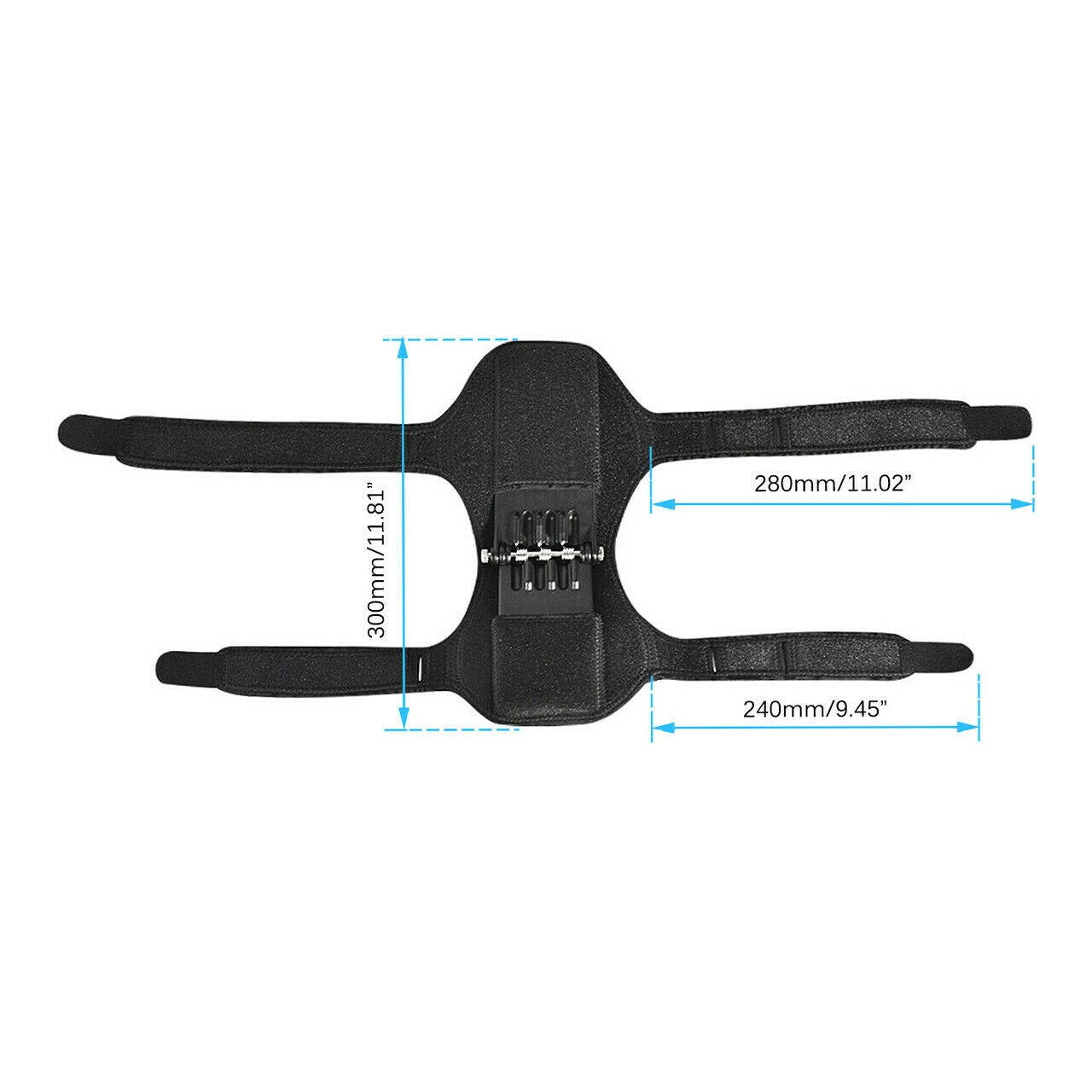 1 Pair Knee Pads Booster Joint Support Brace Lift Squat Sport Power Spring Force