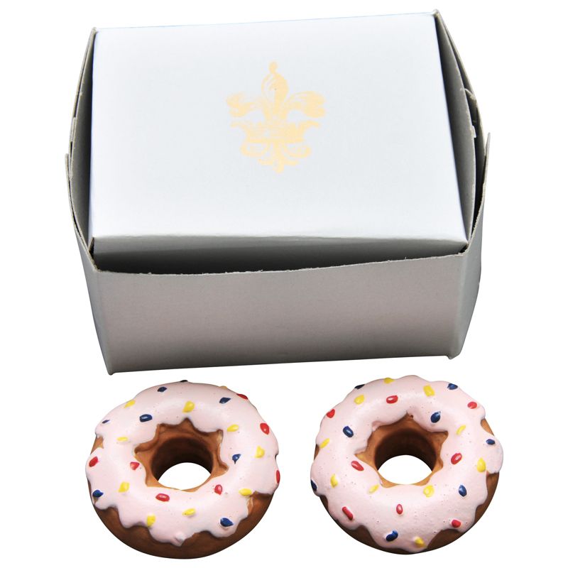 18" Doll Food Kitchen Accessories - 2pc Strawberry Doughnuts & Real Bakery Box