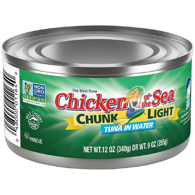 Chicken of the Sea Chunk Light Tuna in Water - 12oz