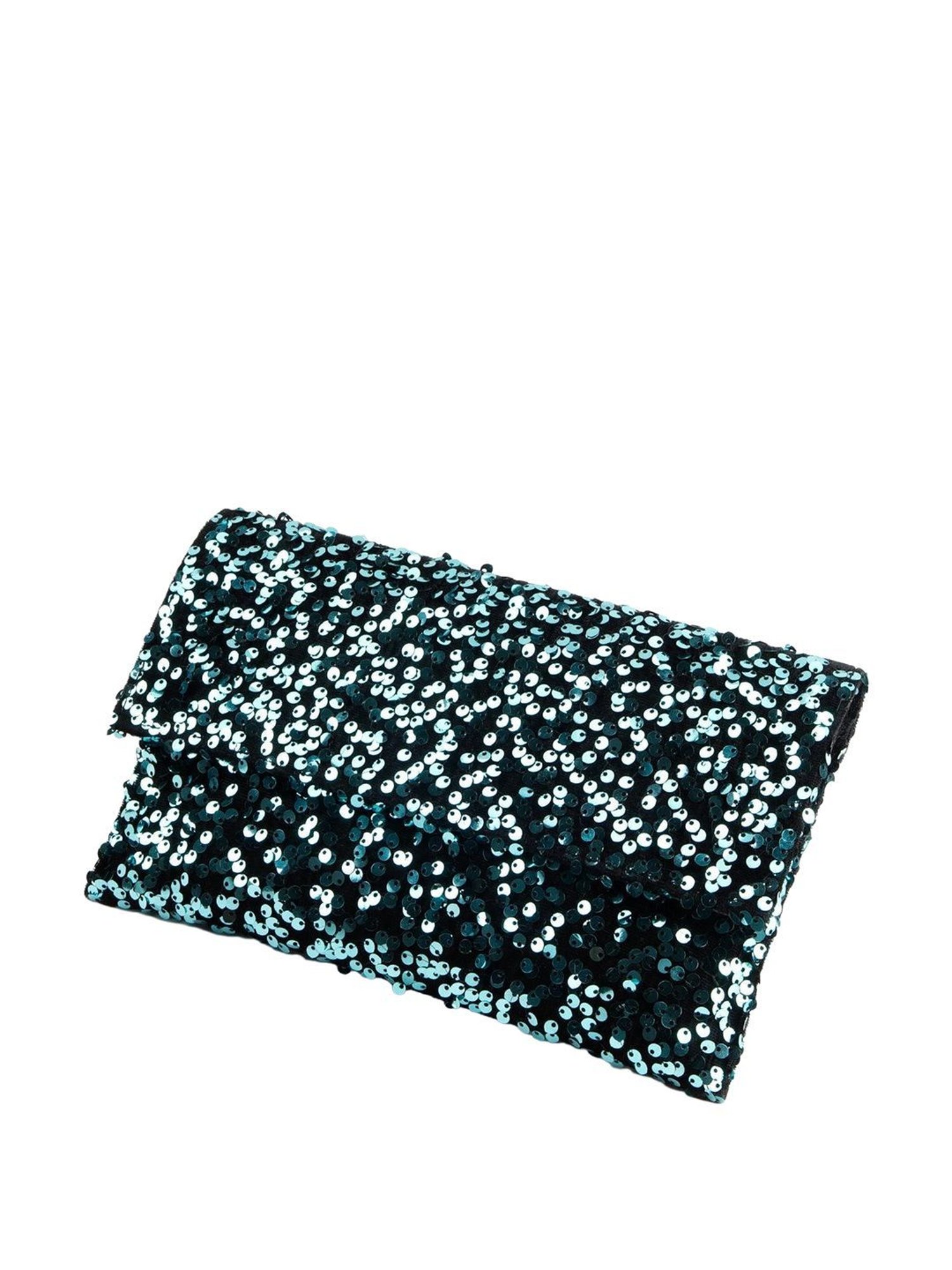 Odette Green Embellished Sling Handbag