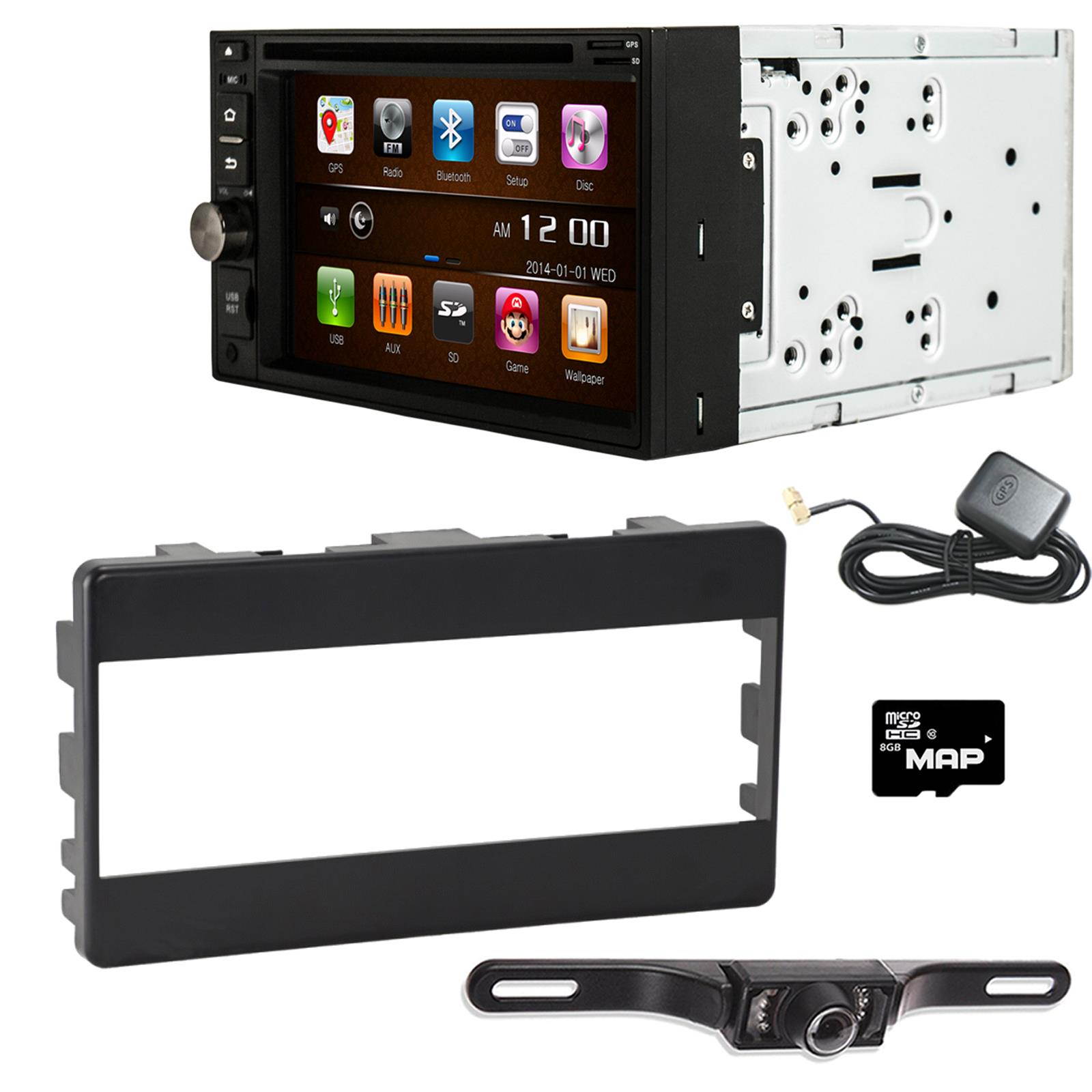 Otto Navi S-Series DVD GPS Navigation Multimedia Radio and Dash Kit for Mercury Multi-Kit 1995-2011 with back up camera and extra