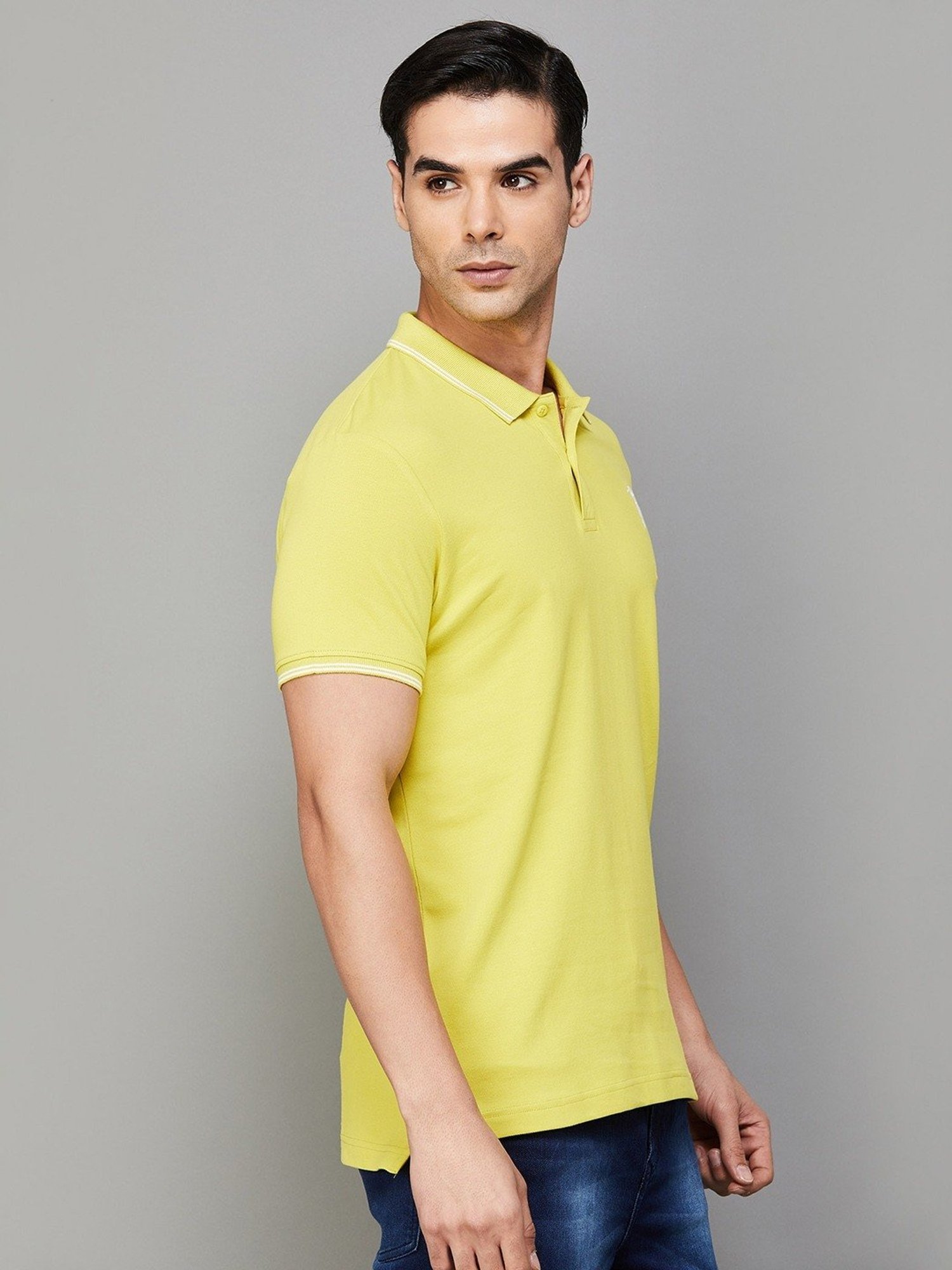 BOSSINI Lime Regular Fit Polo T-Shirt