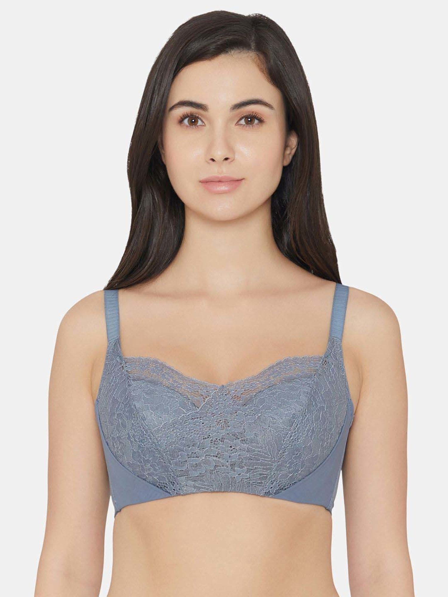 Wacoal Grey Lace Work Everyday Bra