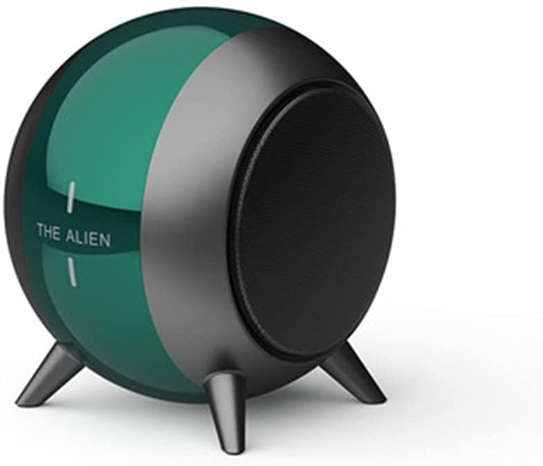 New Wireless Bluetooth Speaker Mini Metal Cannon Audio Gift Home Office Use (Green)