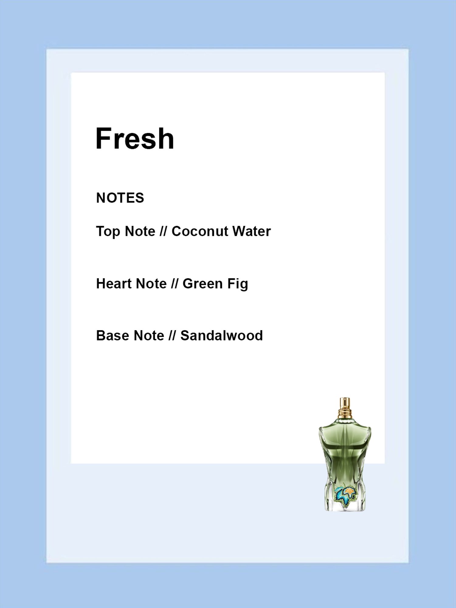 Jean Paul Gaultier Le Beau Paradise Garden Eau de Parfum for Men - 125 ml