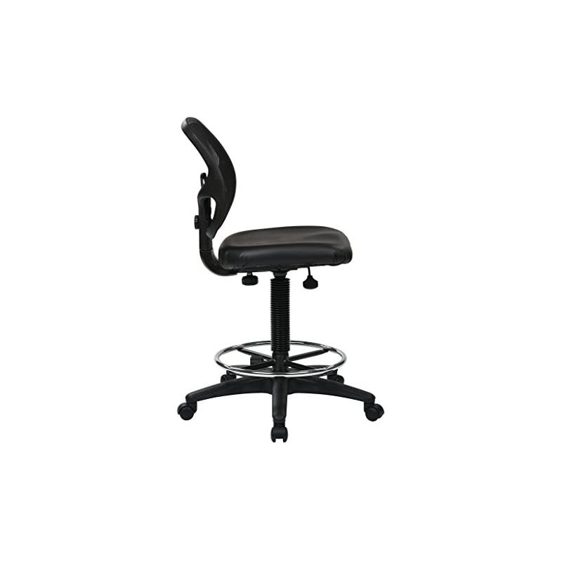 100 Racing Style Gaming Chair, in Black (RSP-100-BLK)