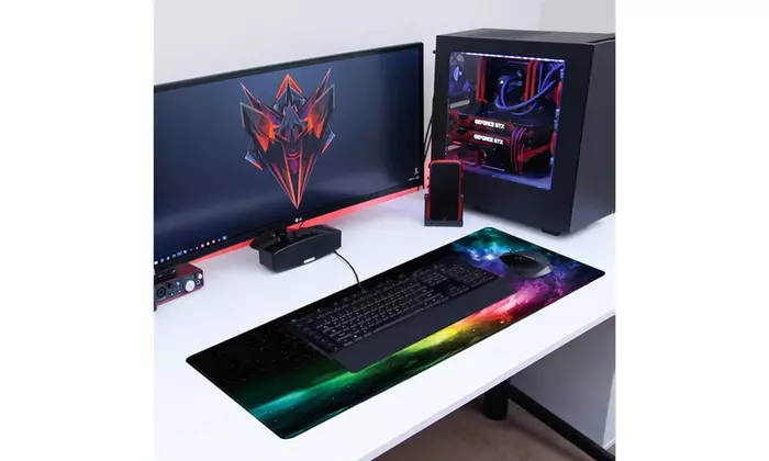 Extended Mouse Pad Large Gaming Mouse Pad Computer Keyboard Mouse Mat