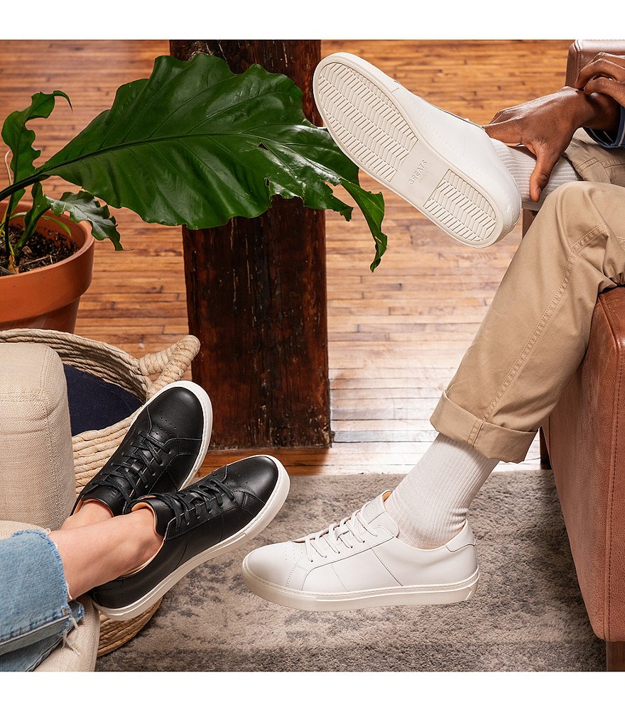 GREATS Women's Royale Leather Lace-Up Sneakers