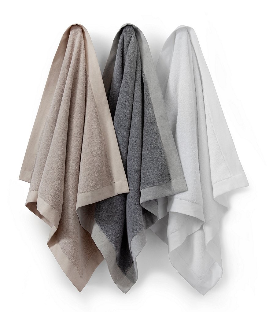 Kassatex Luca Frame Bath Towels