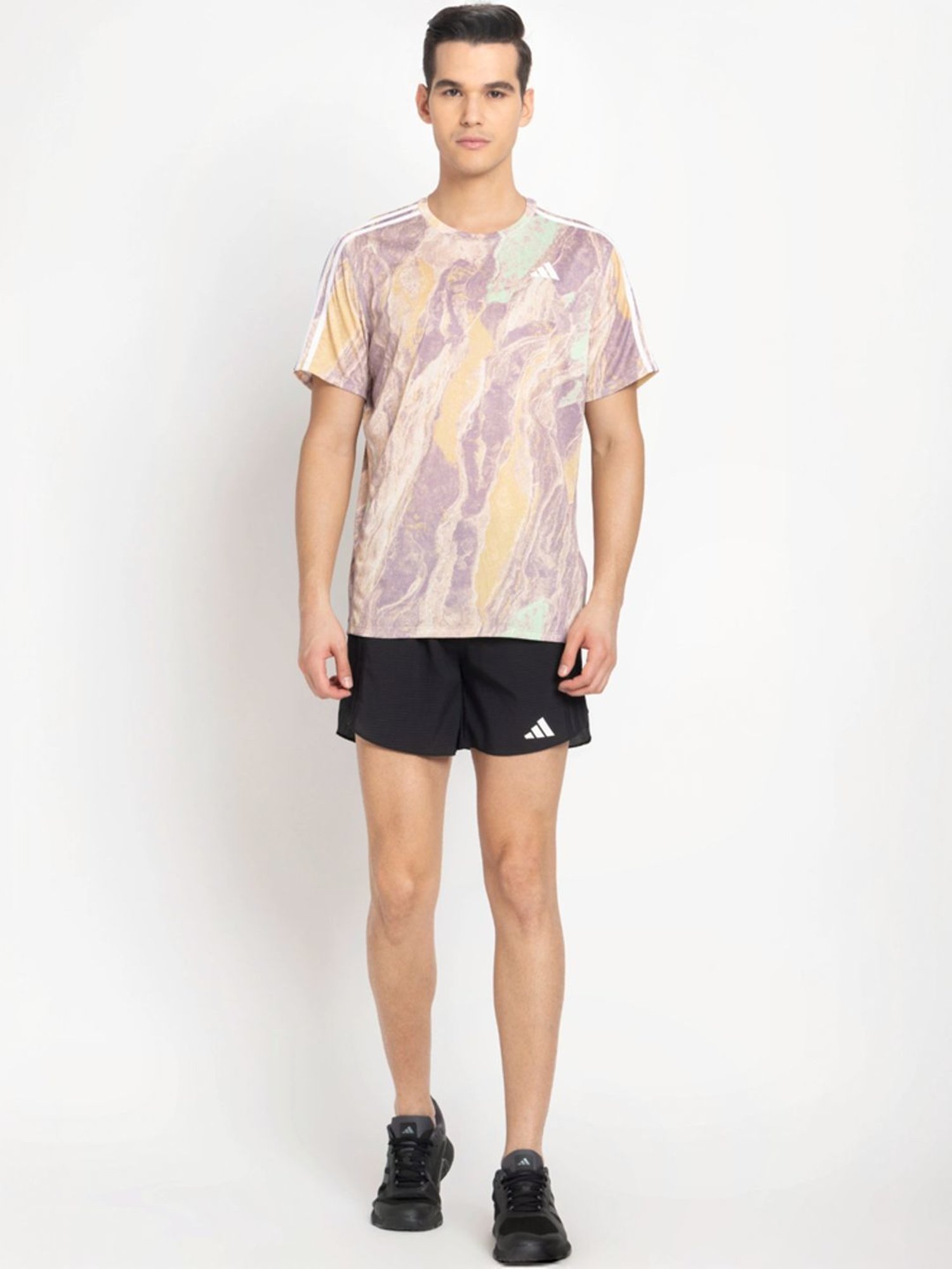 Columbia Black Regular Fit Sports T-Shirt