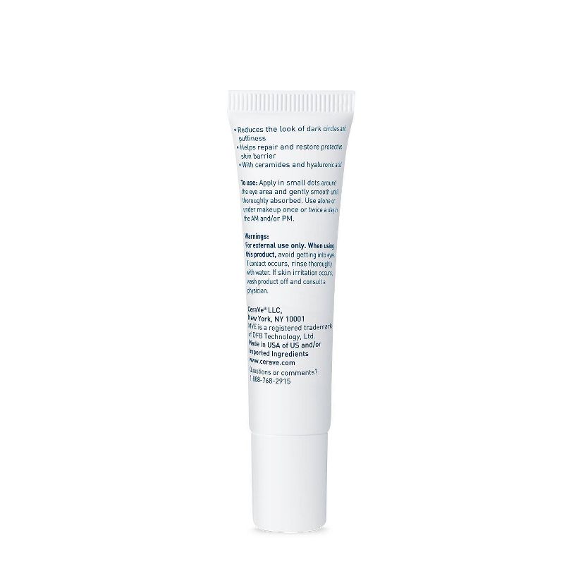 CeraVe Eye Repair Cream for Dark Circles and Puffiness - .5oz