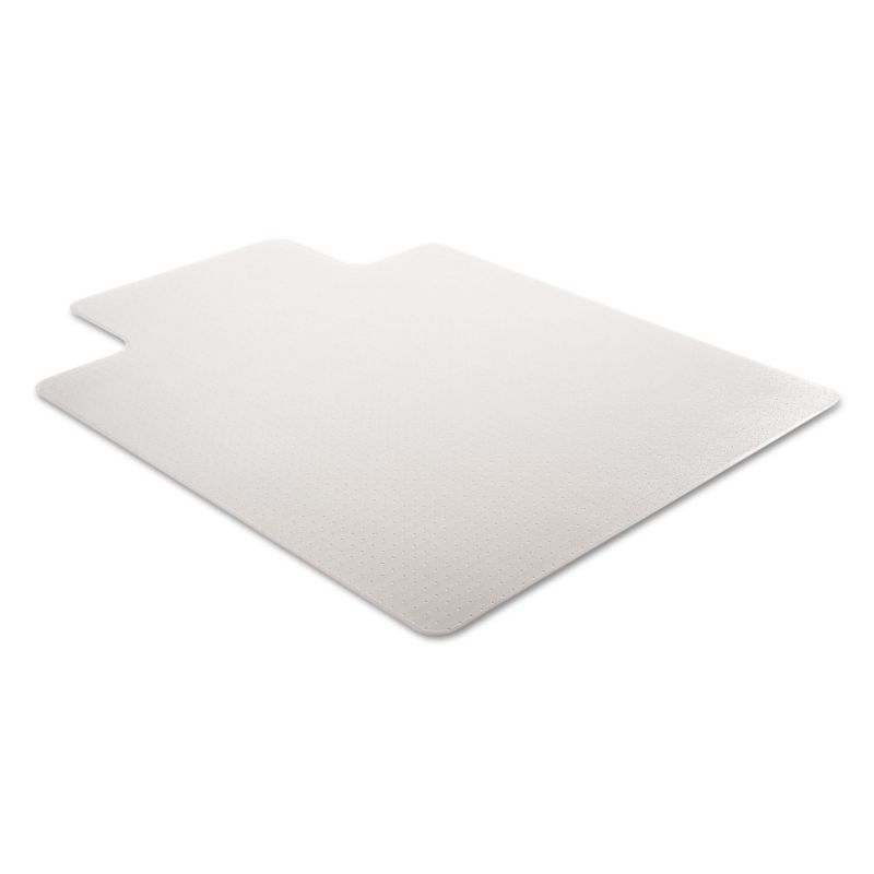 3'9"x4'5" Rectangle Solid Office Chair Mat Clear - Deflecto