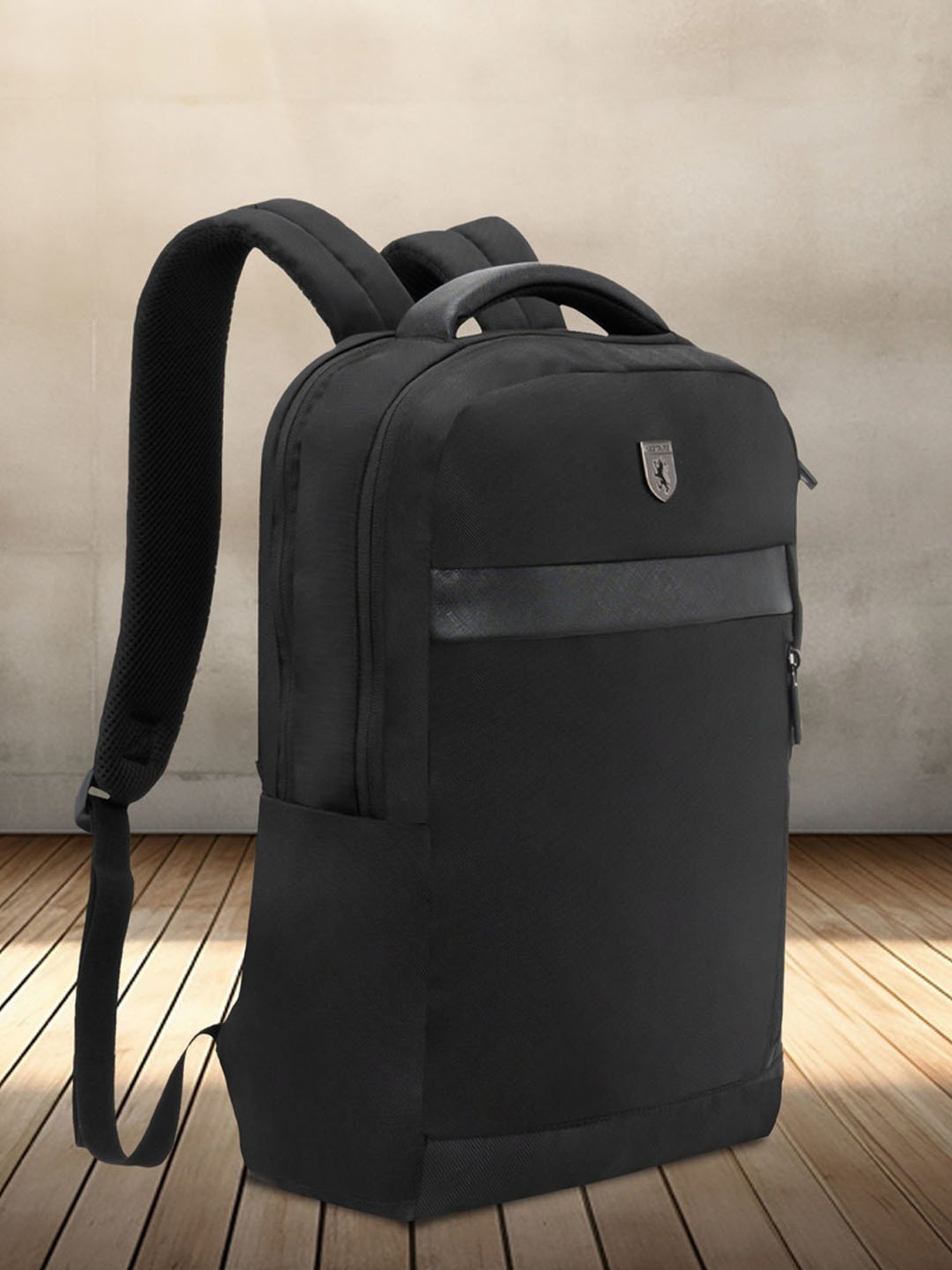 Red Tape 28 L Black Large Laptop Backpack