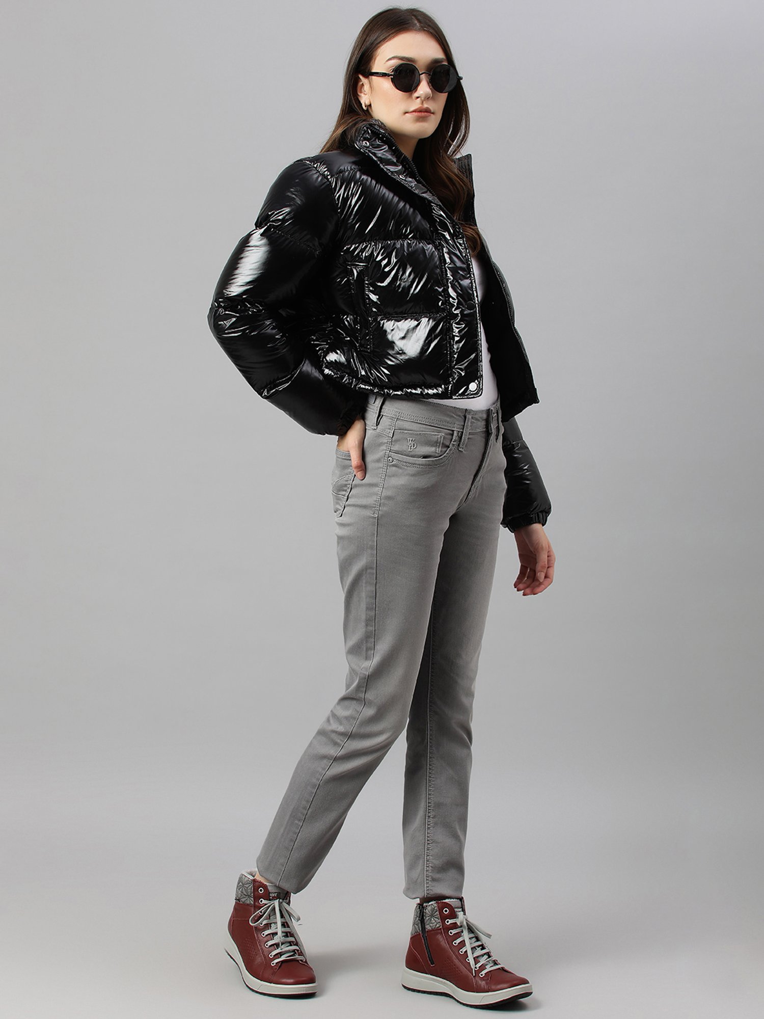 Woods Black Padded Jacket