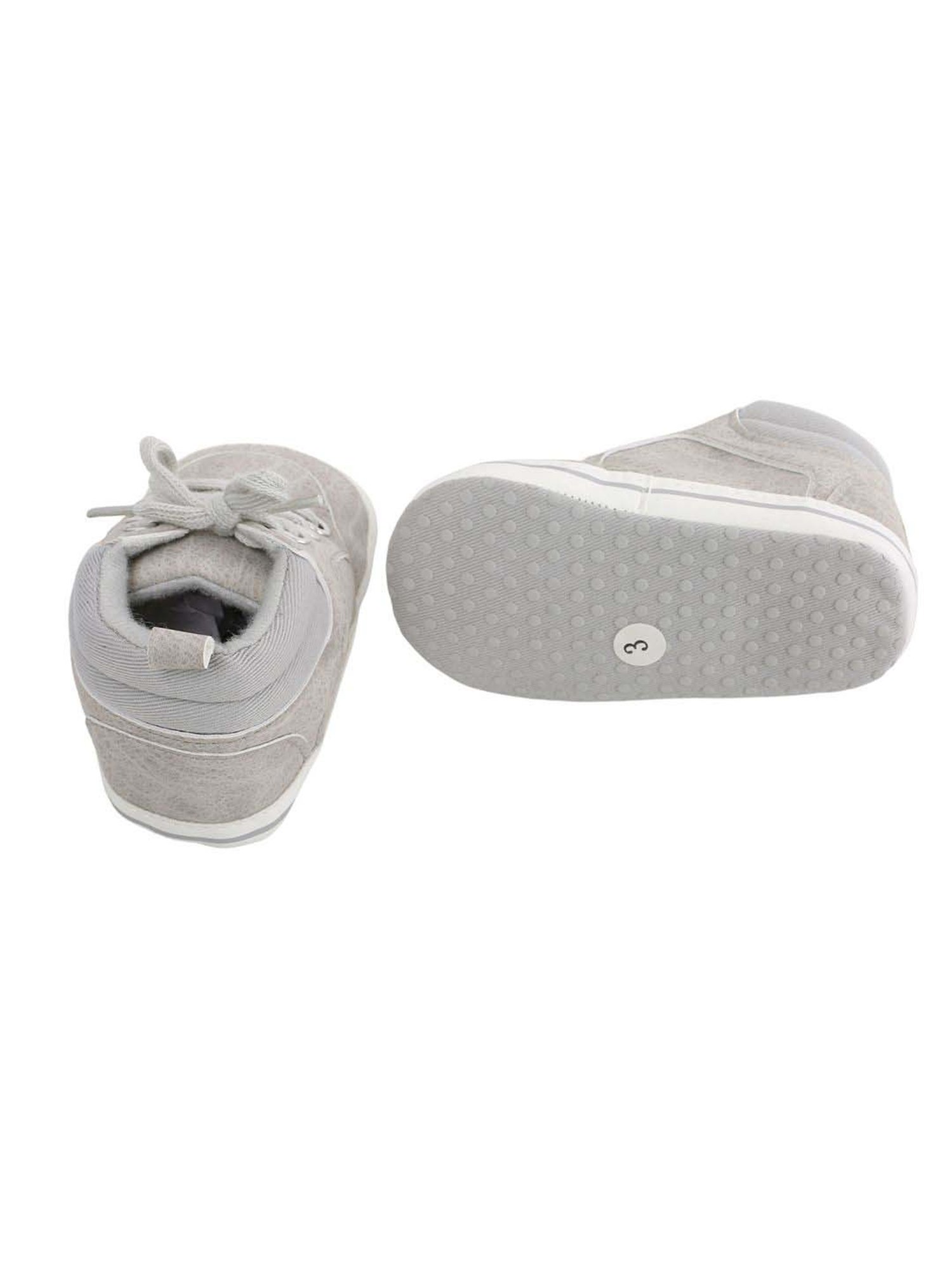 Baby Moo Kids Grey Casual Booties