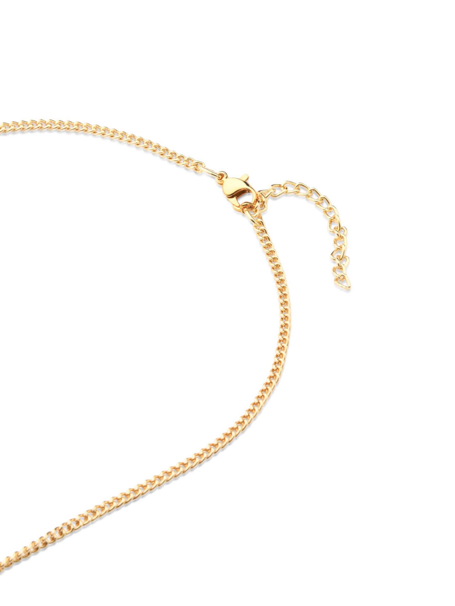 The Bro Code Gold-Plated Heart Face Pendant Necklace for Men