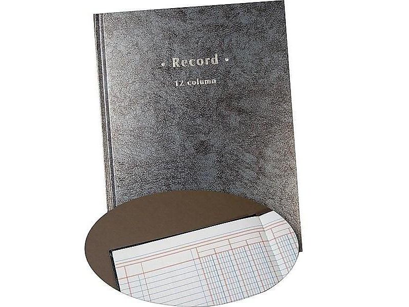 Staples Columnar Book, 12-Columns, 80 Pages 217976ABF