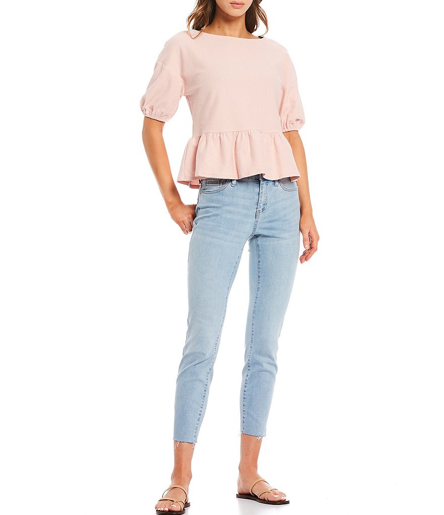 Buffalo David Bitton Faith Cropped Skinny Jeans