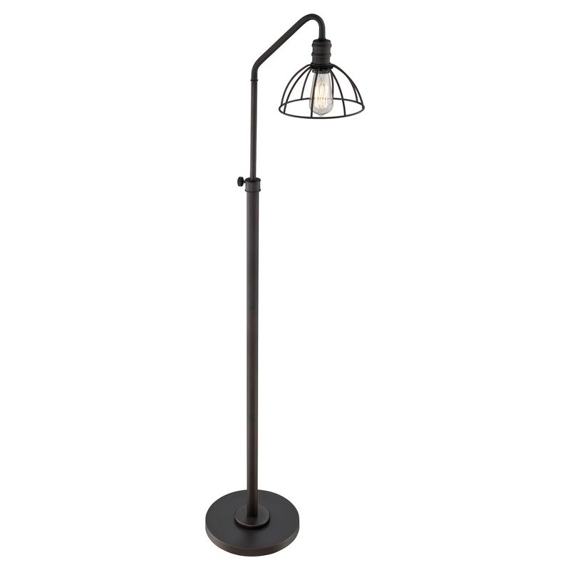Gaius Floor Lamp Burnished Bronze (Includes Light Bulb) - Lite Source