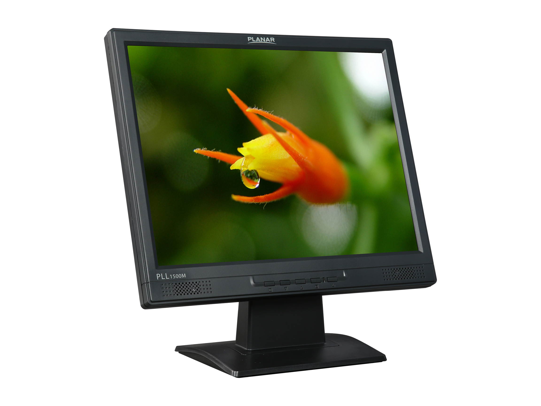 Planar PLL1500M 15" Professional LED LCD Monitor, 1024 x 768, 700:1, 300cd/m2, 4:3, VGA, D-sub, VESA Compatible, Built-in Speaker