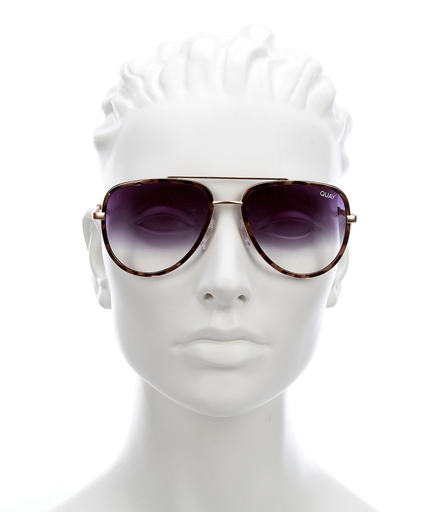 Quay x Maluma Australia All In Mini Aviator Sunglasses