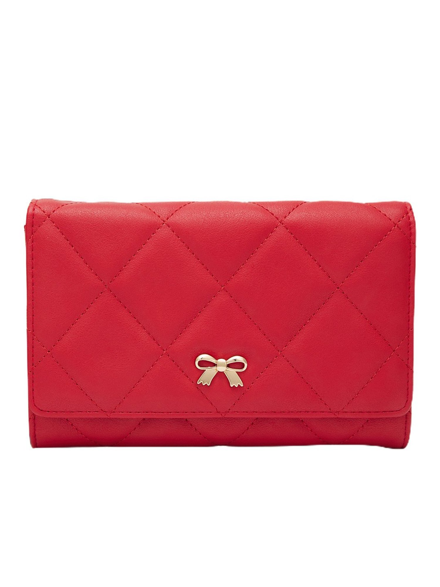 Globus Women Red Textured Vegan Leather Pouch Sling Bag