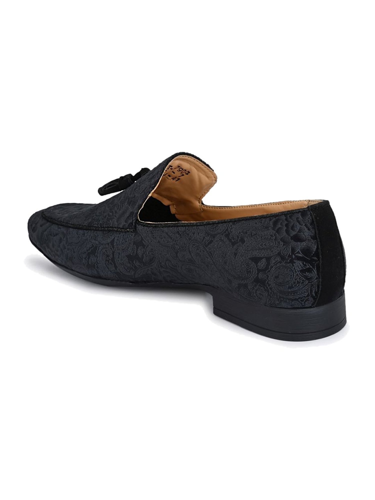 San Frissco Black Casual Moccasins