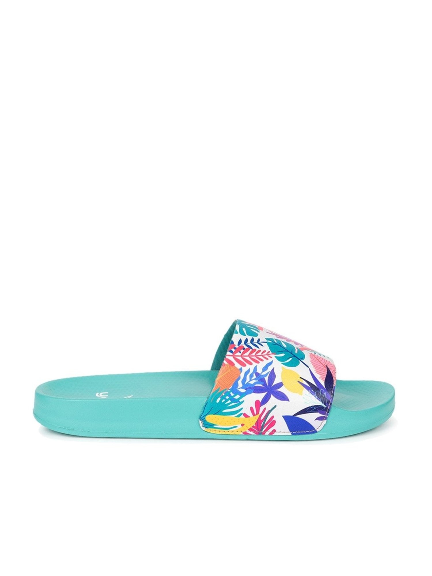 Yoho Women's Tropica Multicolor Slides