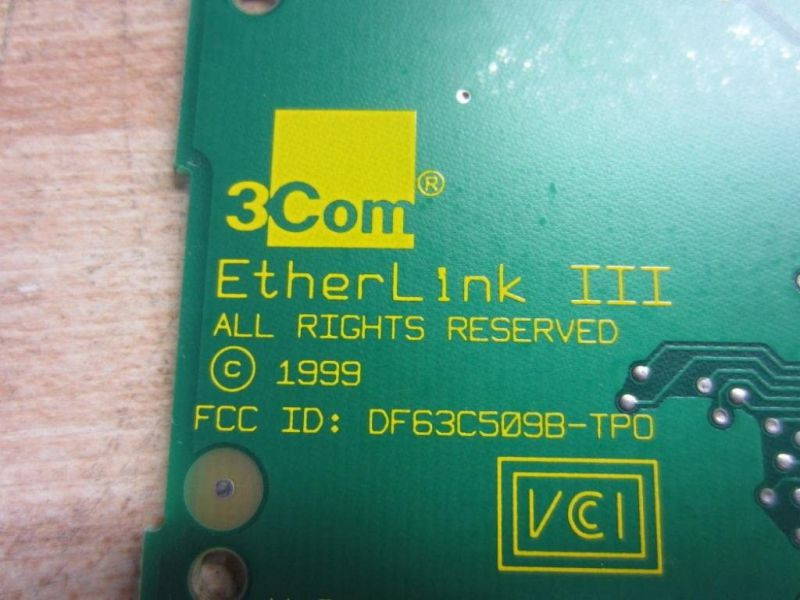 3Com 3C5098-TPO Etherlink III 16Bit ISA Card