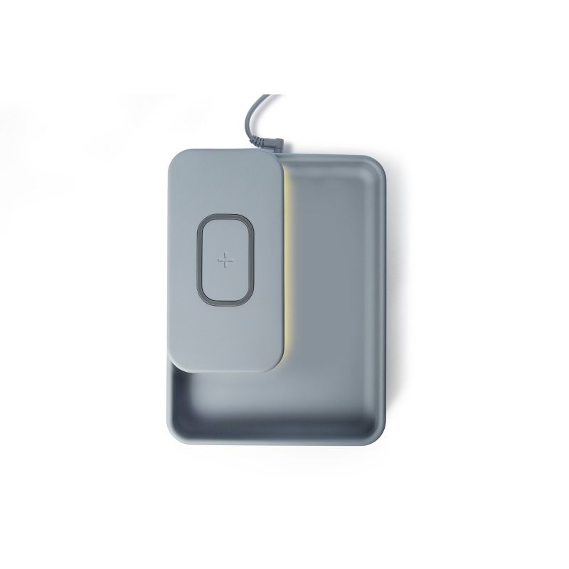 TYLT 10W Qi Wireless Charging Tray - Gray