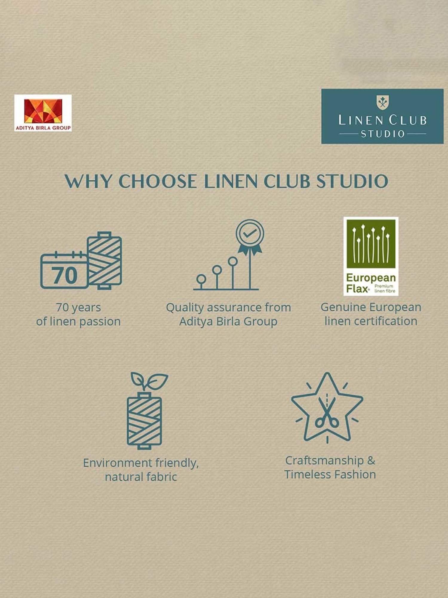 Linen Club White Contemporary Fit Self Design Linen Shirt