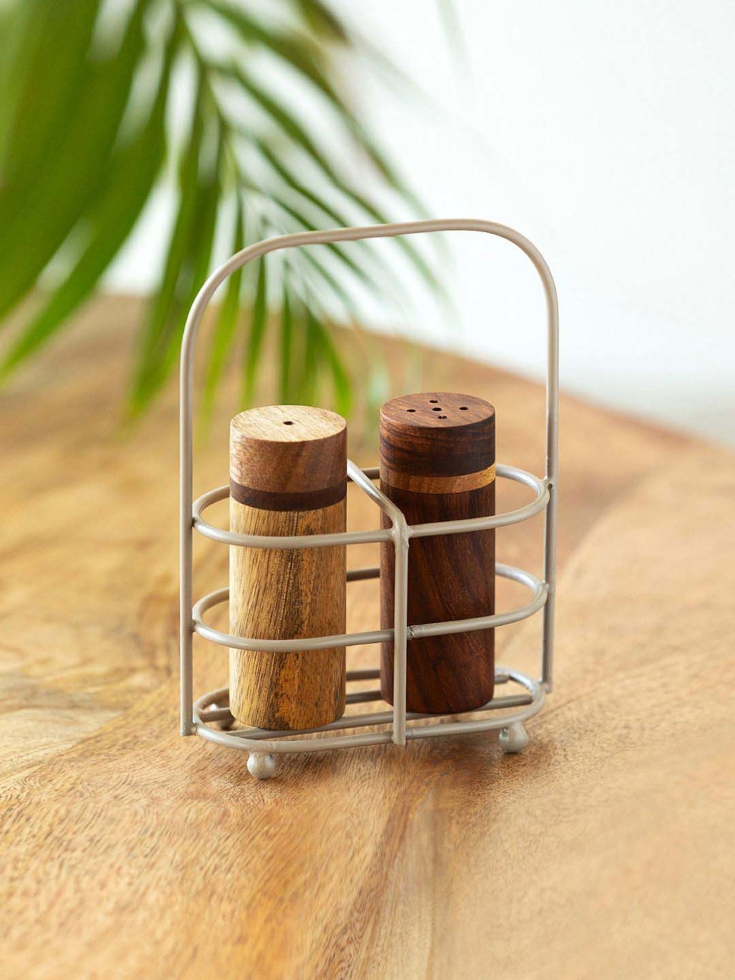 COLE & MASON Precison Manual Brown Wood Forest Pepper