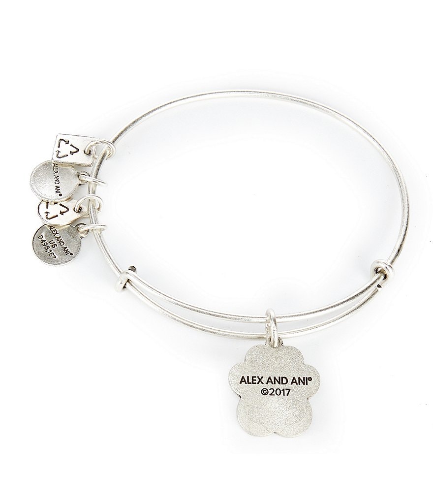Alex and Ani Prints of Love Charm Bangle Bracelet