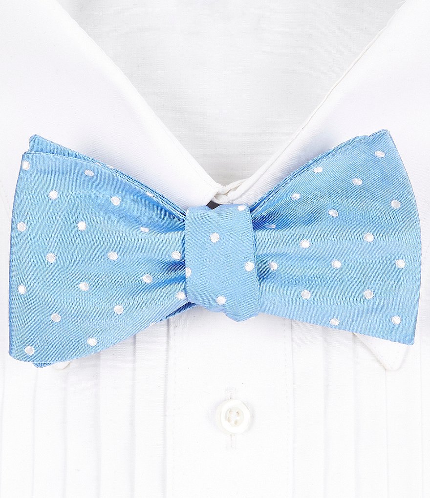 Cremieux Belton Dot Pattern Silk Bow Tie