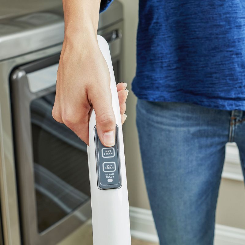 Black and Decker HEPA Corded Steam Mop and Vacuum Cleaner Combination Duo Bundle with Bagless Canister Vacuum Cleaner with HEPA Filter